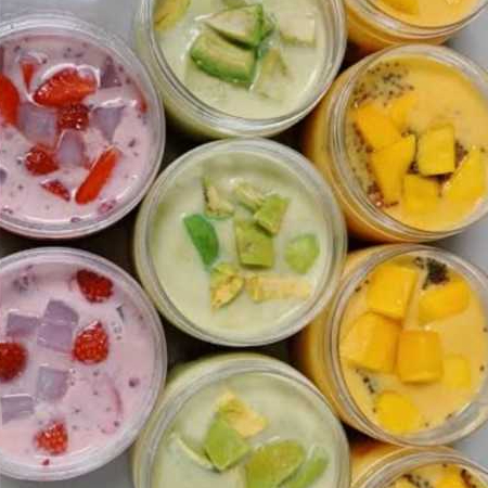 

ANEKA SAGO CREAMY I 200 ml I buah dan jelly