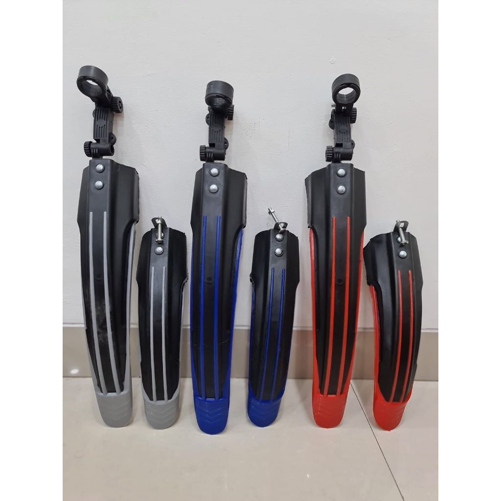 Fender/Spakbor Sepeda 20–27.5” Universal (Depan & Belakang) | MTB/BMX