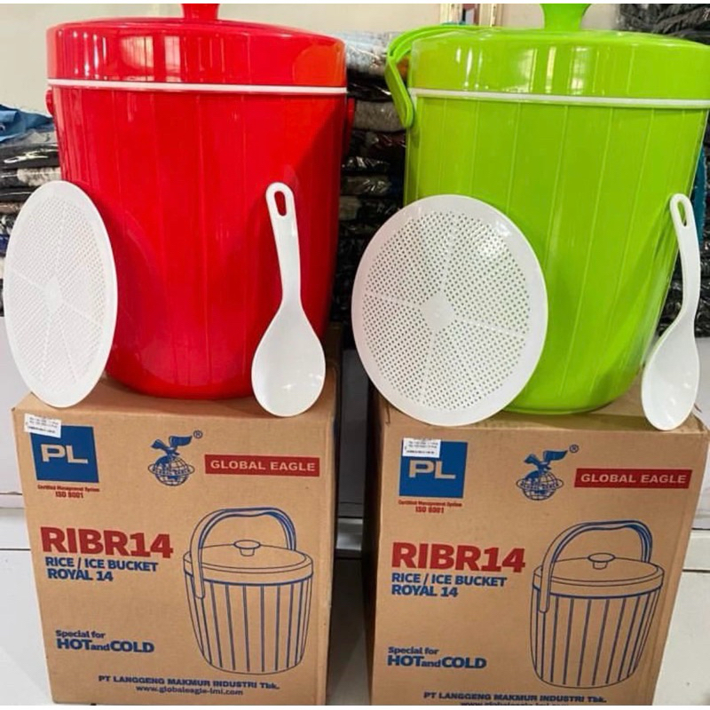 global eagle NO 6 Termos Nasi Es Rice Bucket