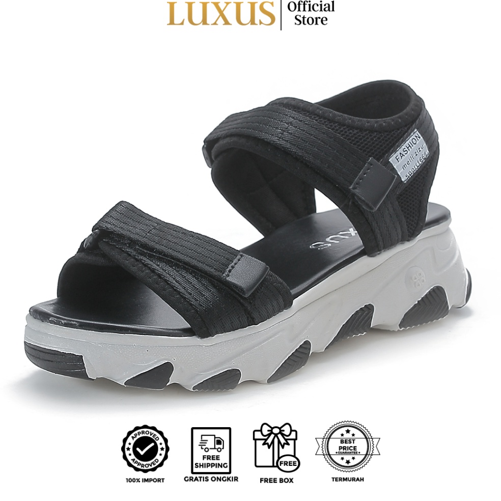 Paling Dicari us Kazumi Sandal Strap Wanita  Sepatu el  Lxa13