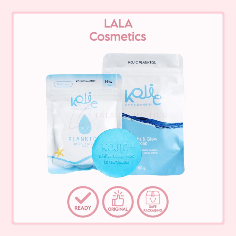 KOJIC PLANKTON Bright & Glow White Soap Sabun