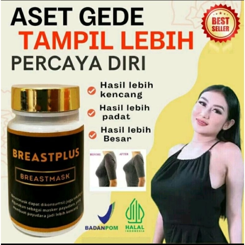 [ TERLARIS ] BREAST PLUS+ PEMBESAR DAN PENGENCANG PAYUDARA / MASKER PENGENCANG PAYUDARA ALAMI