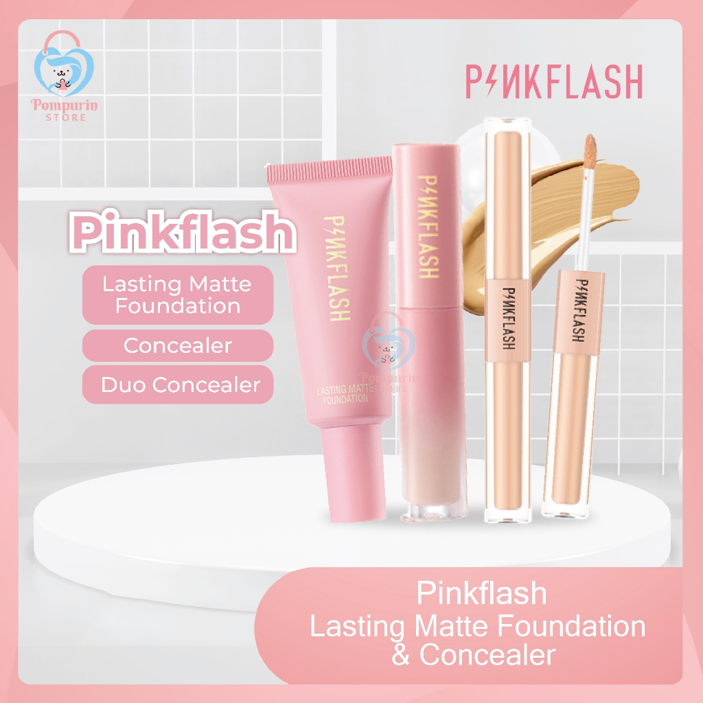 Pinkflash Lasting Matte Foundation / Concealer / Duo Concealer