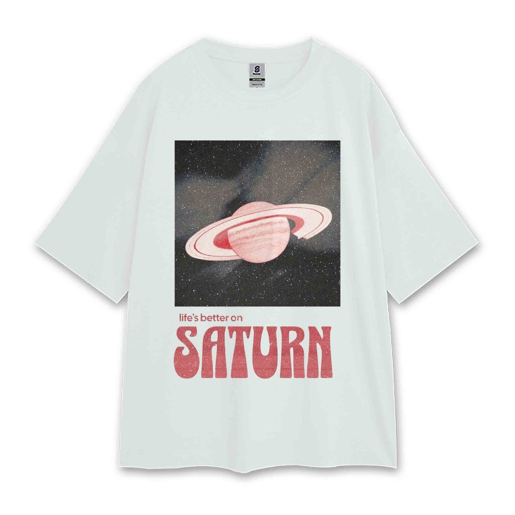 sza- saturn Classic T-Shirt Oversize Vintage tee