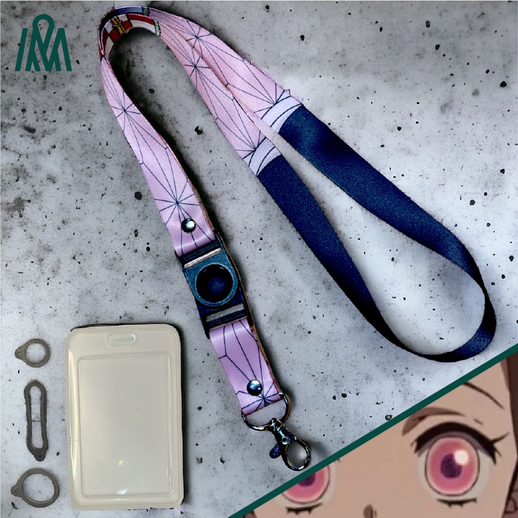 

Lanyard NEZUKO Demon Slayer Anime Merchandise Tali ID Card (unofficial)