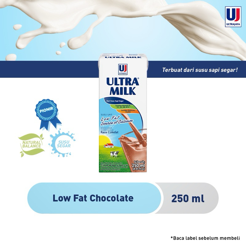 

Ultra Milk Low Fat Chocolate 250ml