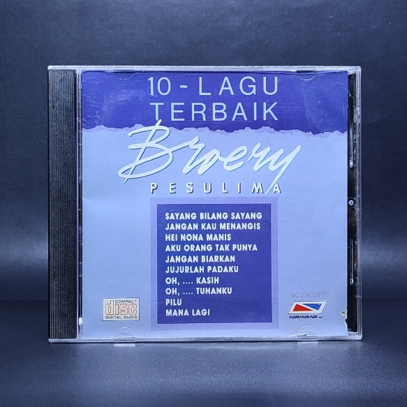 CD BROERY PESULIMA - 10 LAGU TERBAIK BROERY PESULIMA & POP KRONCONG ORIGINAL