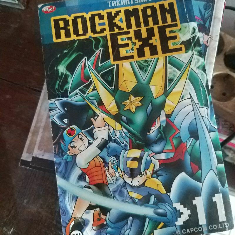 komik rockman exe TAKAMISAKI CABUTAN