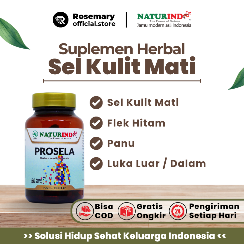 Prosela - Suplemen Herbal Regenerasi Sel Kulit