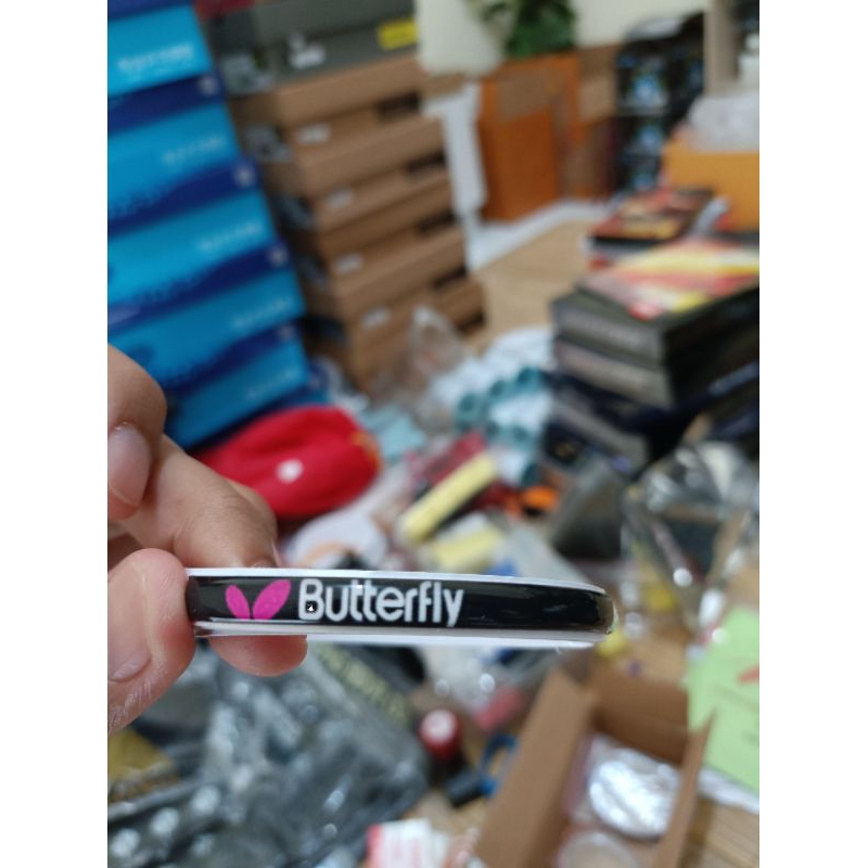 SIDE TAPE BET TENIS MEJA BUTTERFLY RESIN TIMBUL
