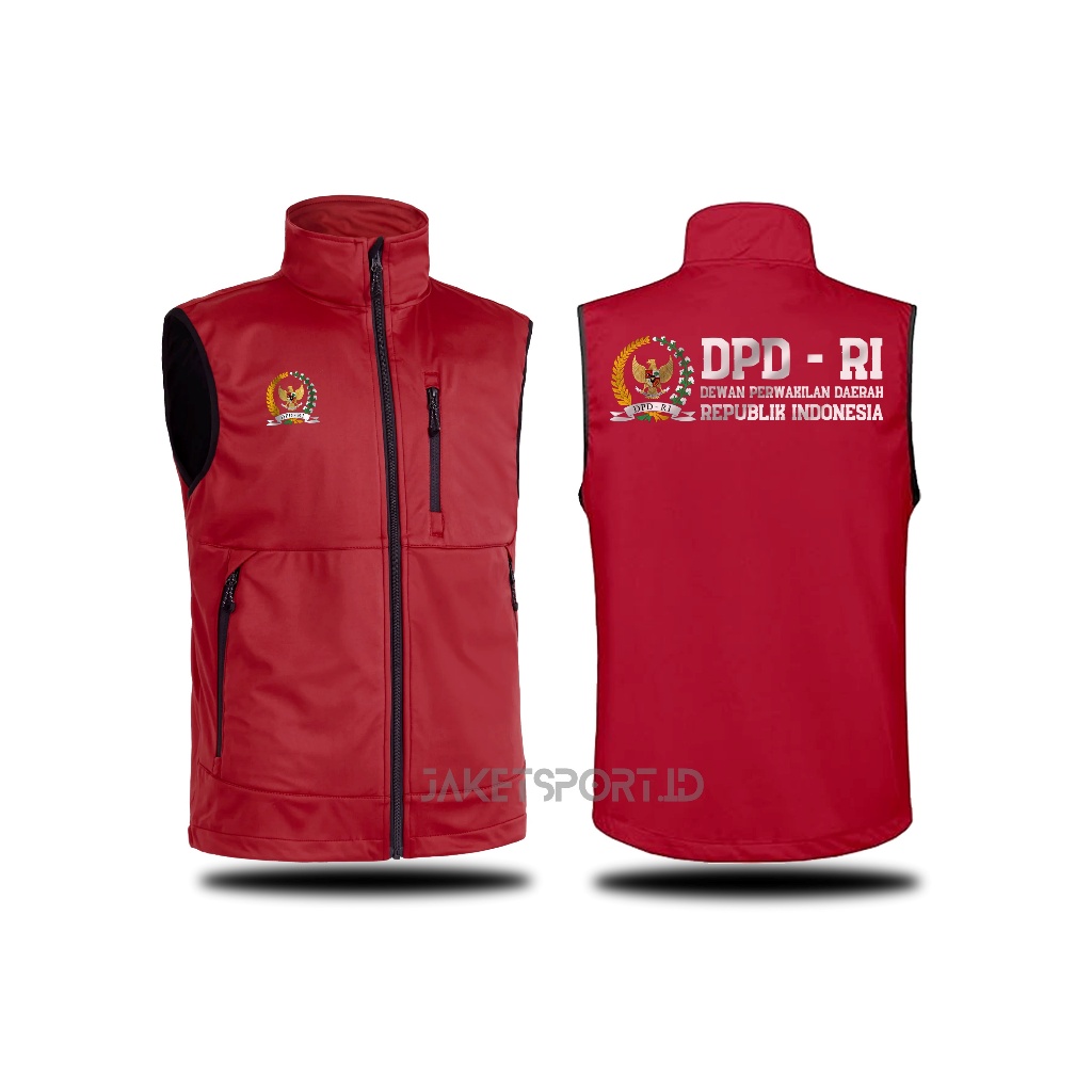 Rompi hunter DPD RI CUSTOM - CUSTOM VEST BAHAN PARASUT ELEGAN - JAKET ROMPI KEREN OUTDOOR KOMUNITAS 