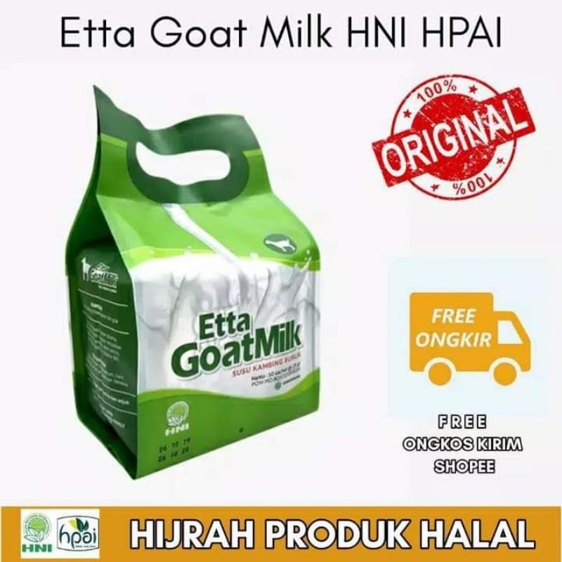 

Etta Goat Milk HNI HPAI