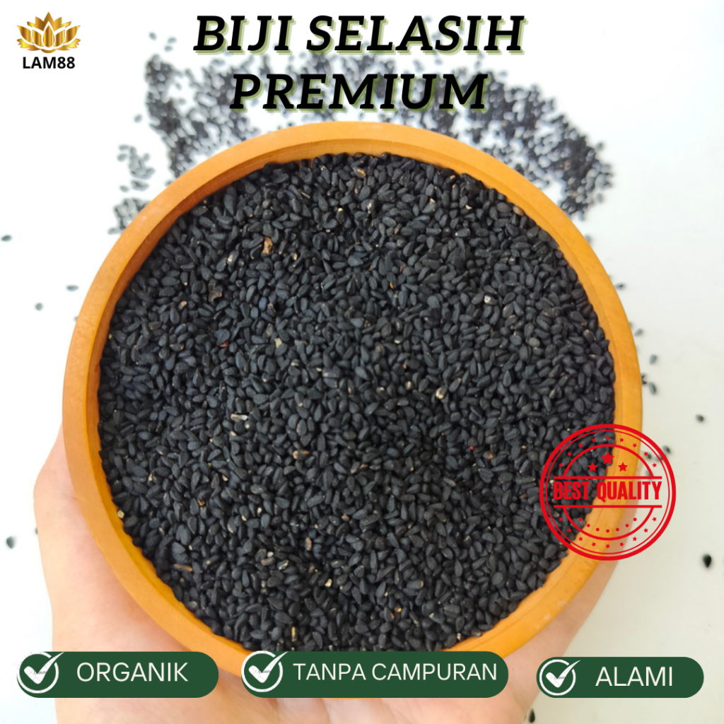 

Biji Selasih / basil seed Grade Super Bersih
