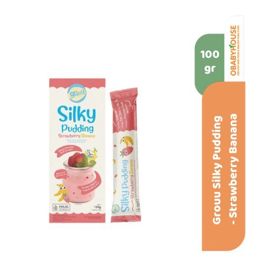 

Grouu Silky Pudding - Strawberry Banana 100 gr