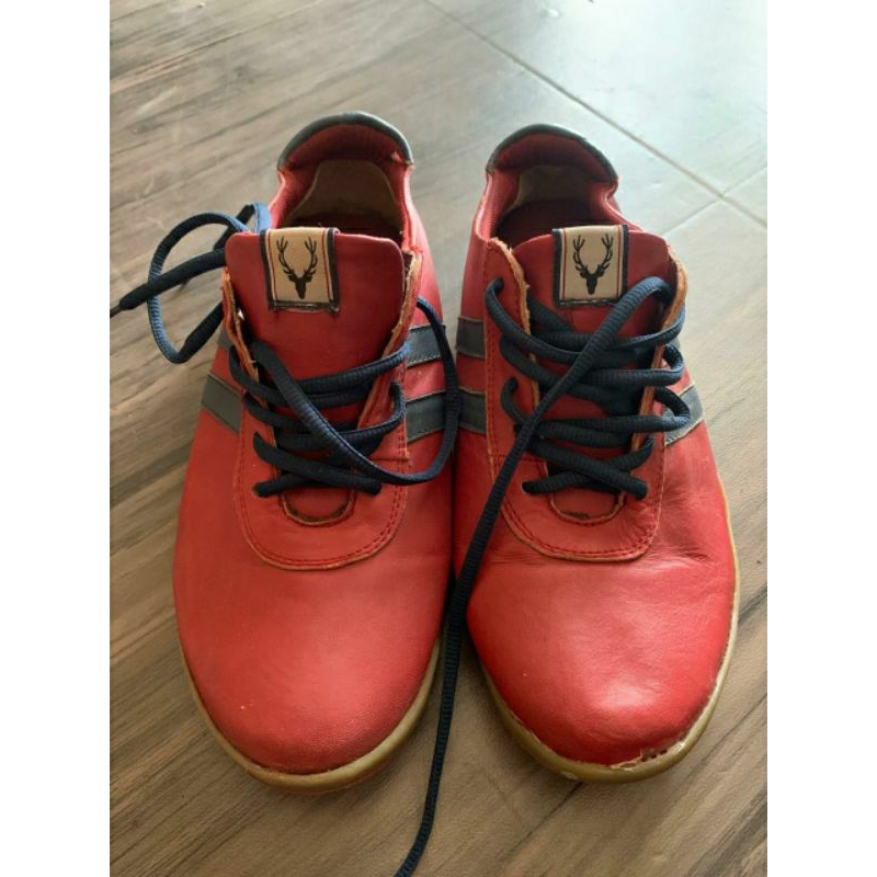 Sepatu Second Original Branded Allen solly merah size 42