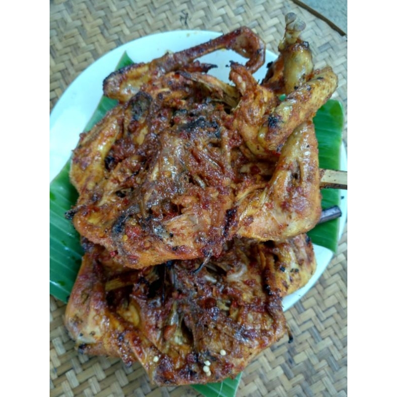 

Ayam panggang Bumbu Rujak (Ayam kampung)