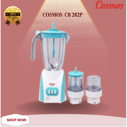 COSMOS BLENDER 3IN1 CB 282P Blender 2L/CB 282 P/CB 282P/CB282P/CB-282P/CB-282-P/BLENDER ANTI KARAT