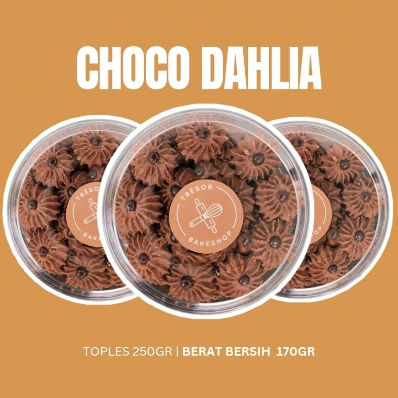 

Choco Dahlia | Semprit Coklat | Kue Coklat | Kue Kering Lebaran | Cookies Lebaran