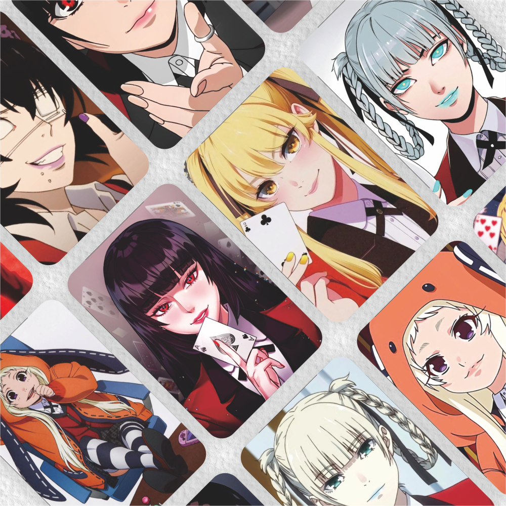 Photocard Kakegurui | Photocard Anime/kakegurui/jabami yumeko/mary/midari/runa/kiarari