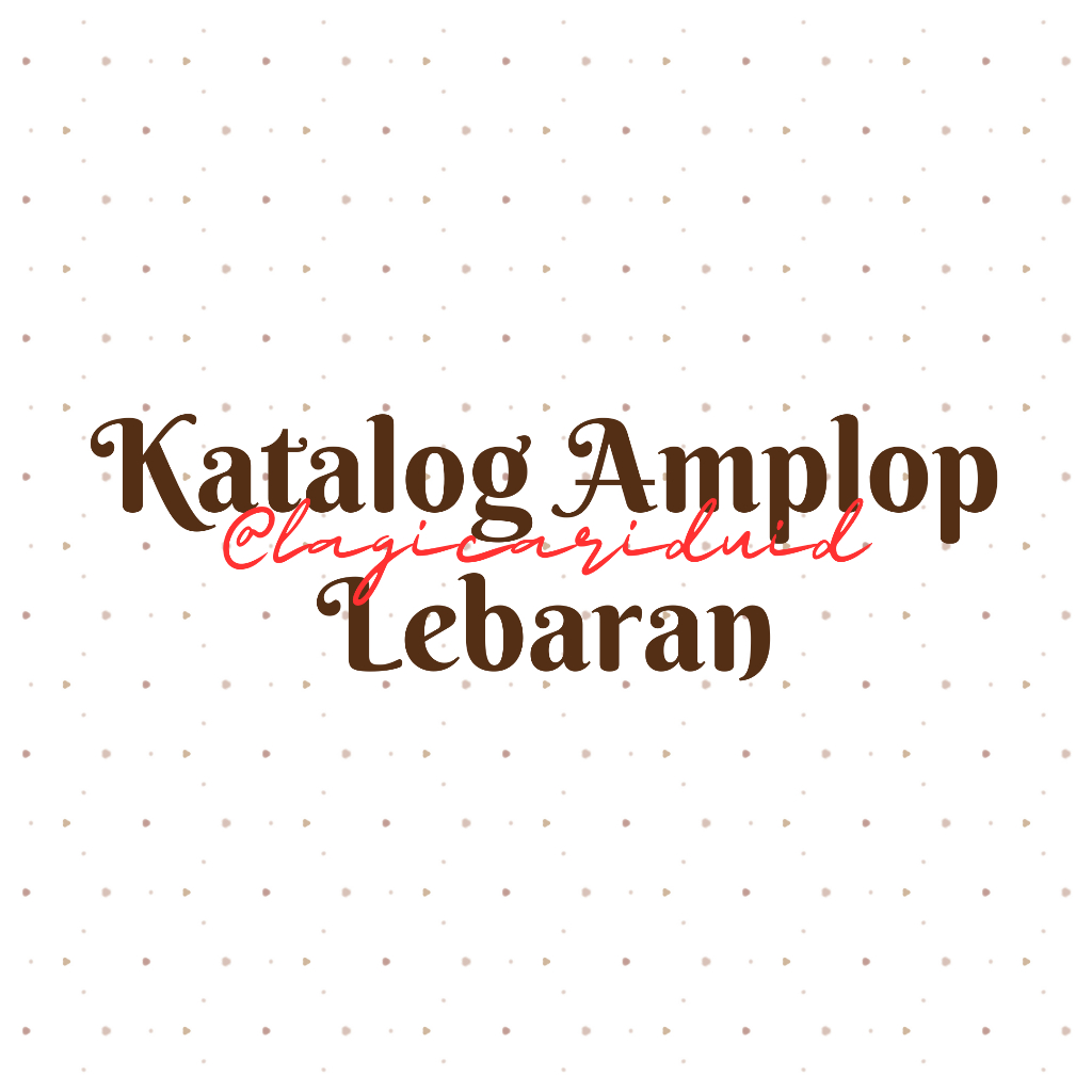 

Amplop Lebaran Premium