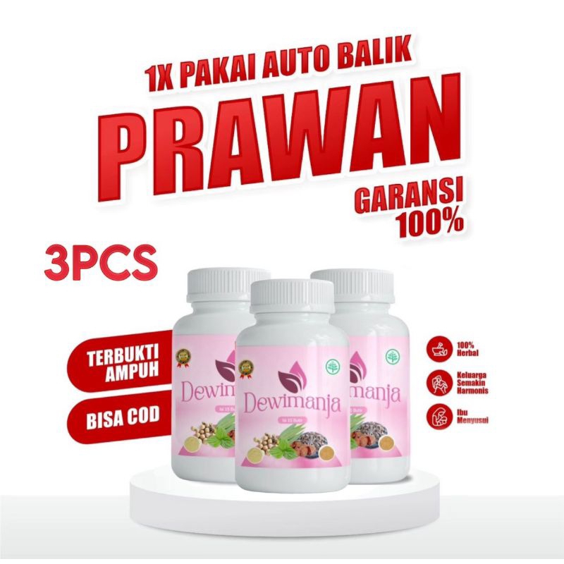 [COD] 3PCS Dewi Manja Perapat miss v vagina permanen agar kembali perawan pengencang rapet obat kepu