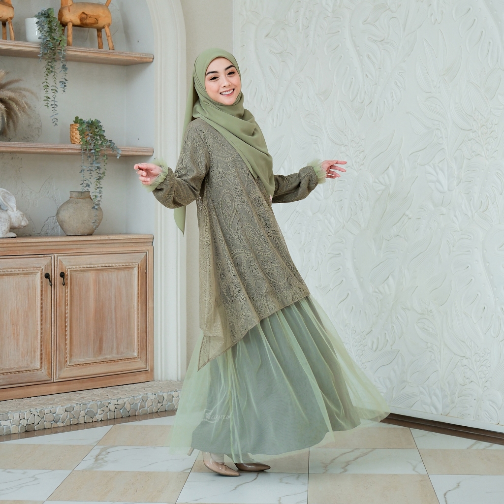 Zayra Hijab | Gamis Dewasa Kalila Family Set-5