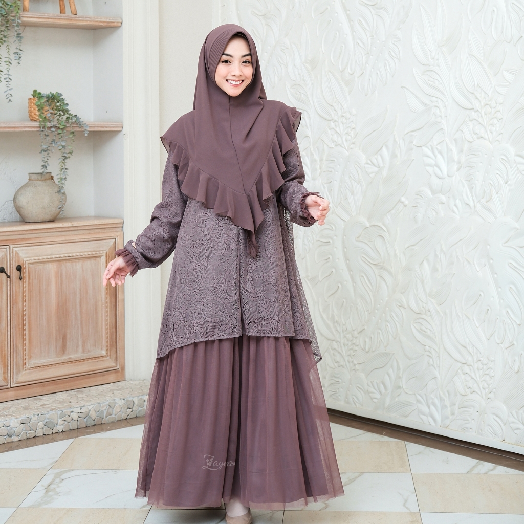 Zayra Hijab | Gamis Dewasa Kalila Family Set-6