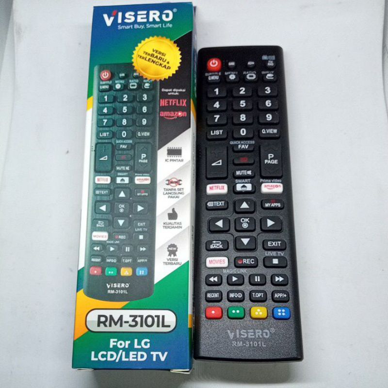 Remot TV Visero LG LED / LCD RM 310L