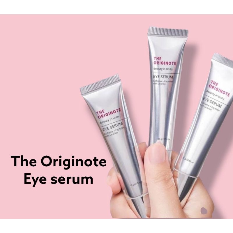 [BBC] The Originote Eye Serum 15 gr - Eye Treatment Eye Cream Caffeine + Peptides with Licorice  Ser