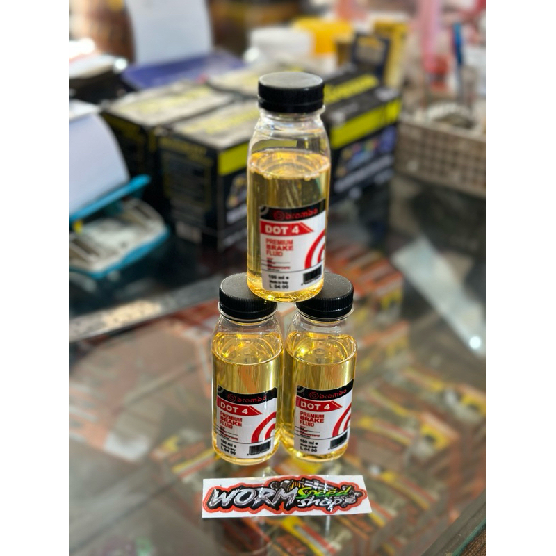 MINYAK REM BREMBO 100ML ORIGINAL DOT 4 UNIVERSAL BEAT SCOOPY VARIO NMAX AEROX LEXI JUPITER MX RX KIN