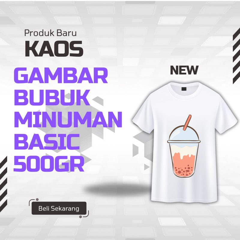 

PROMO 500gr Bubuk Minuman MERCH KAOS