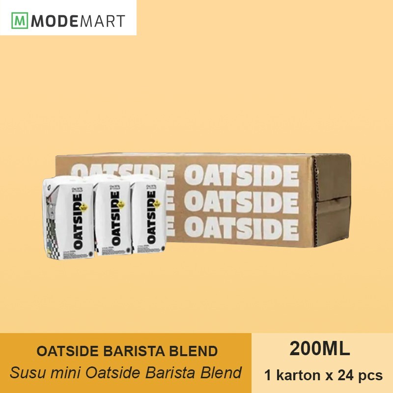 

Susu oatside 200 ml Barista Blend / 1 Karton / 24 pcs Best Seller