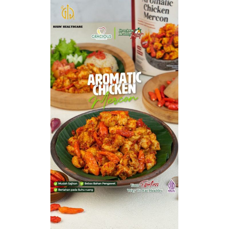 

Aromatic Chicken Mecon Pedes Jontor (Gracious Healthy Instant)