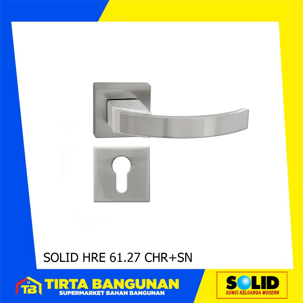 Solid Hadle/ Gagang Pintu HRE 61.27 CHR+SN