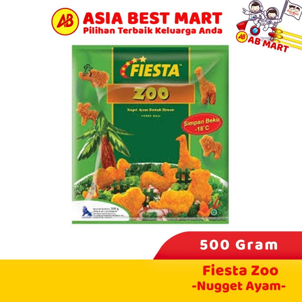 

Fiesta Nugget Zoo 500 Gr (Gosend/Grab)