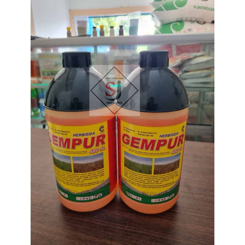 Herbisida obat pembasmi rumput sistemik GEMPUR 480 SL 1 Liter