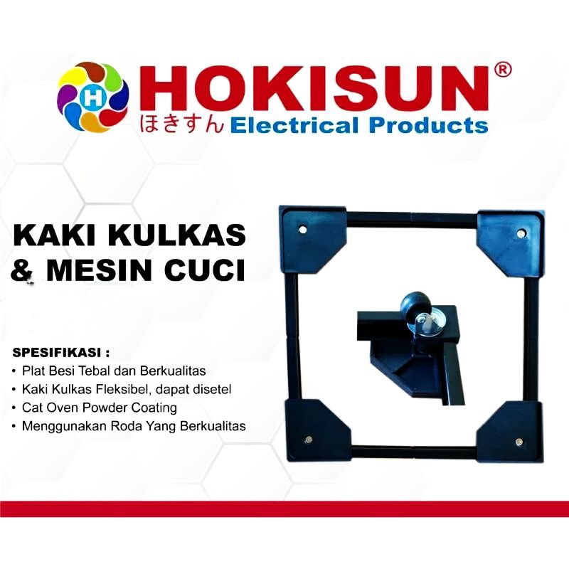 Roda Kaki Kulkas & Mesin Cuci / Tatakan Kaki Kulkas / Roda Kaki Mesin Cuci