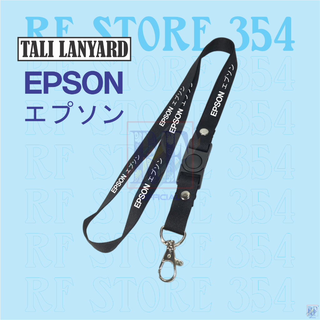 

TALI LANYARD EPSON | PT EPSON | Seiko Epson Corporation KANJI JEPANG - TALI ID CARD GANTUNGAN KUNCI GANTUNGAN FLASHDISK GANTUNGAN NAMETAG TALI LANYARD BEST SELLER COD