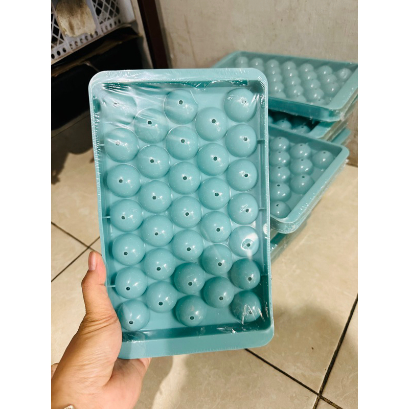 CETAKAN JELLY BALL JUMBO VIRALL 33 GRID/Cetakan es Batu Bulat