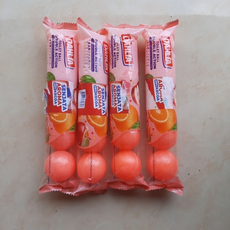 KAMPER TOILET DAHLIA ORANGE ISI 5 MURAH