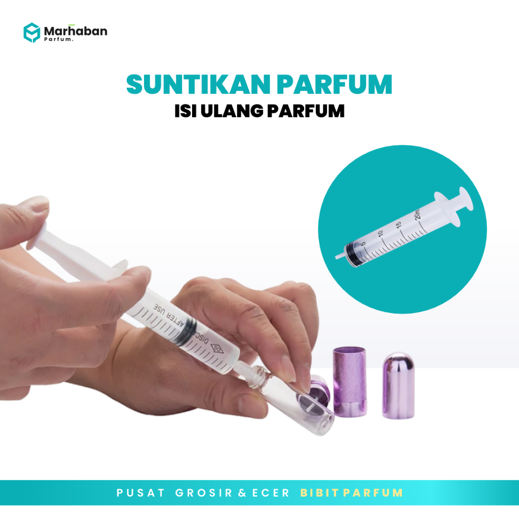 Suntikan Parfum Refill - Suntikan Parfum Isi Ulang Bahan Plastik