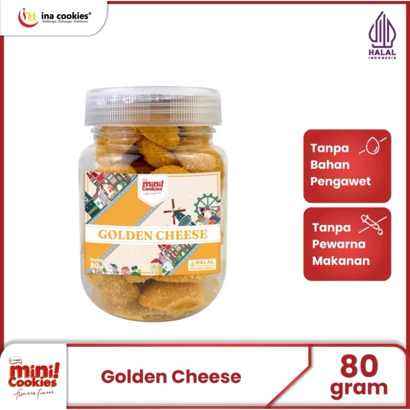 

Mini Cookies Golden Cheese