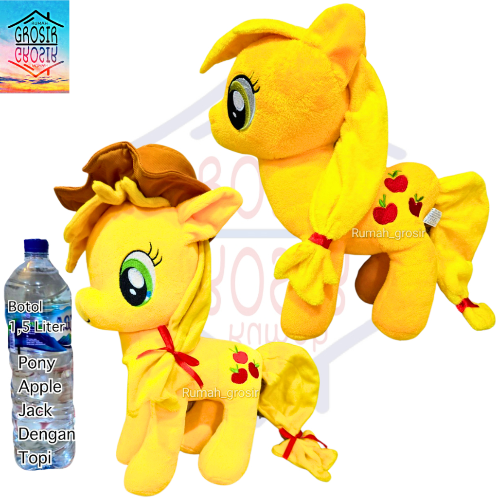 Boneka My Little Pony Apple Jack Boneka Unicorn