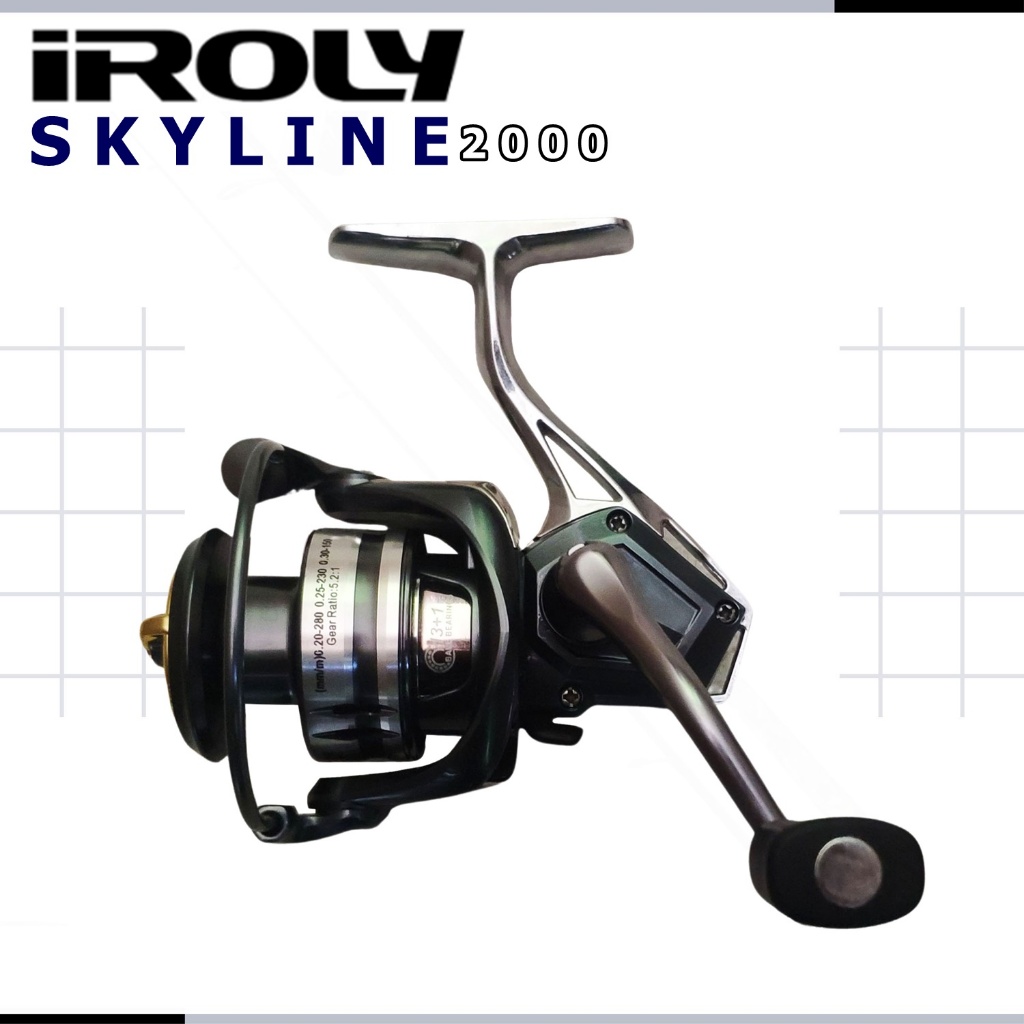 Reel Iroly SKYLINE 1000/2000/3000 Metal Body