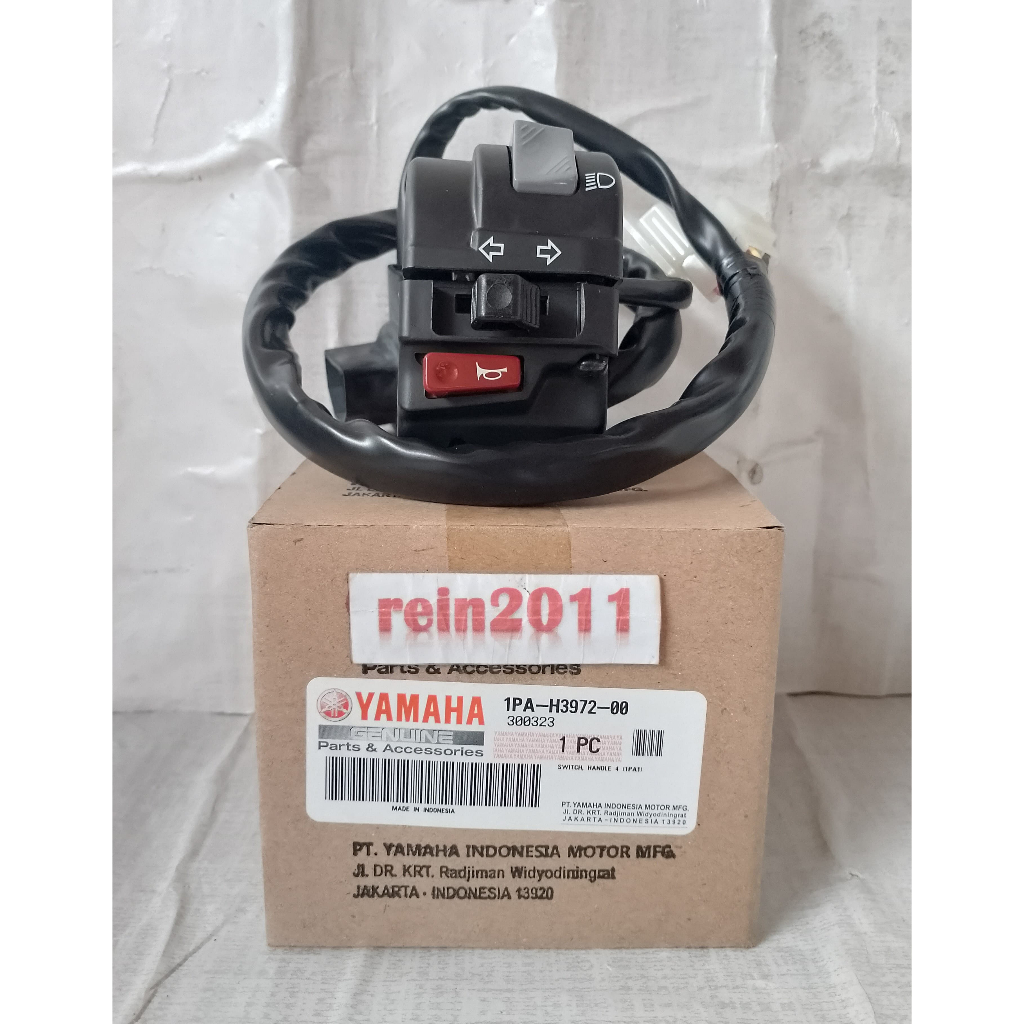HOLDER SAKLAR KIRI NEW VIXION LED NVL ASLI ORI YAMAHA 1PA H3972 00