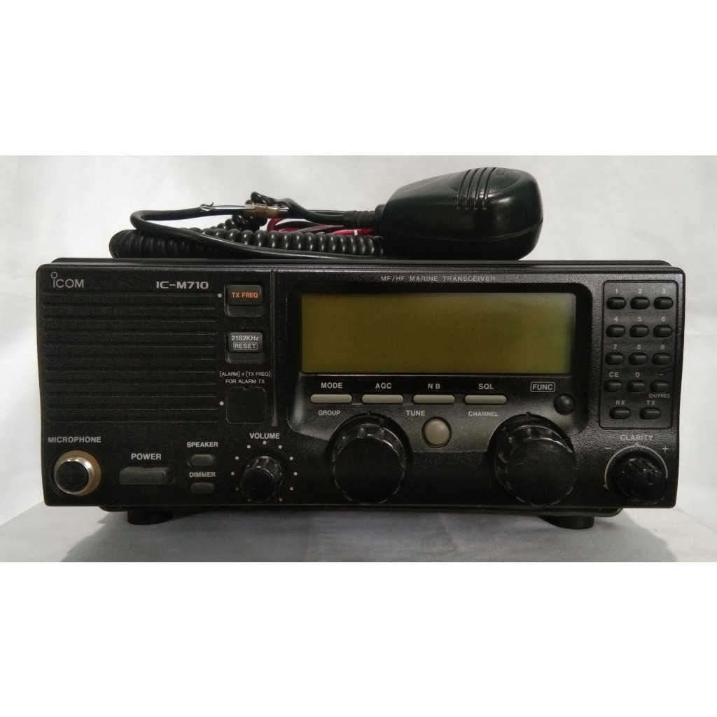 Radio HF SSB Icom M710 Original Bekas Lumayan Mulus