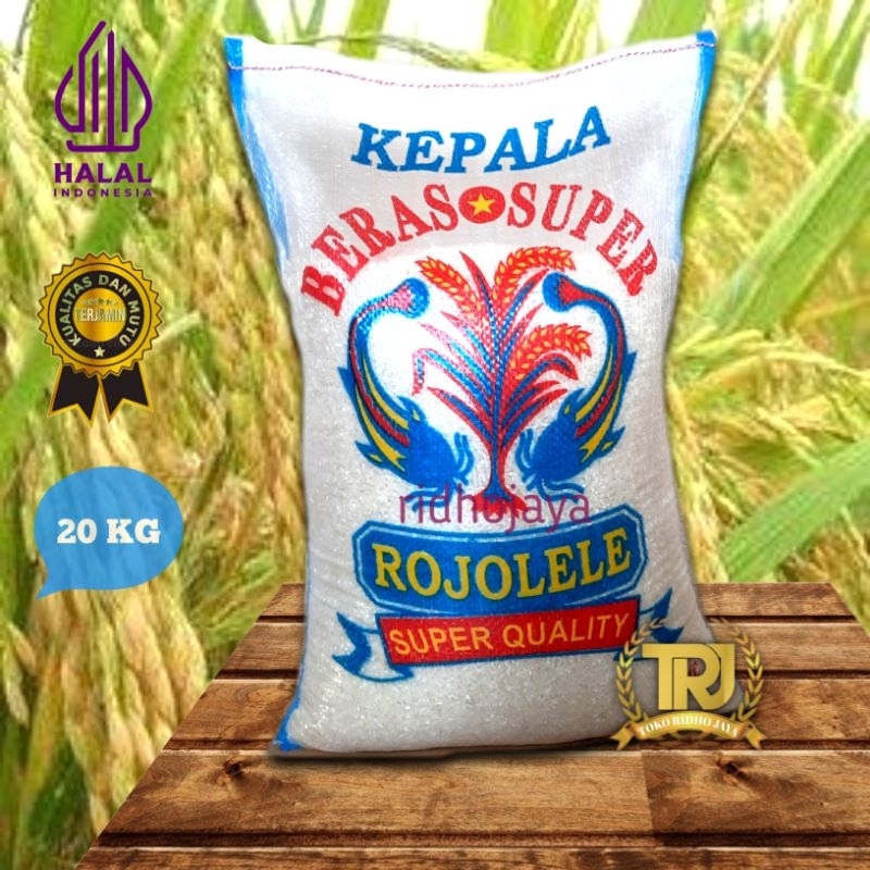 

(KARGO) BERAS SLYP SUPER ROJOLELE 20 KG PULEN MUTU TERJAMIN