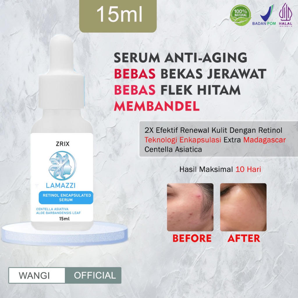 Serum Flek Hitam Membandel Penghilang Bekas Jerawat Serum Retinol Anti Aging Dan Bekas Jerawat Serum