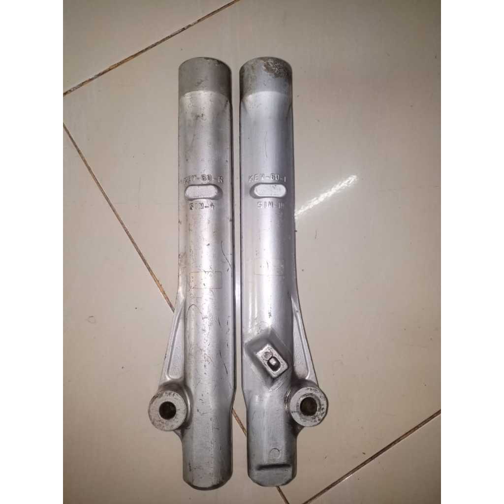 Bottom Tabung Shock Depan Honda Supra X 100 Kode KEV Ori copotan