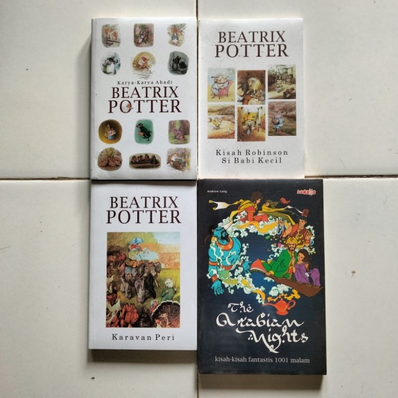 Paket Beatrix Potter - Penerbit bukuKatta - 3 Buku Fullset